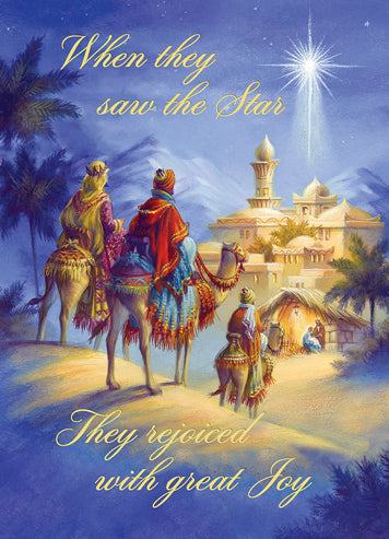 They Followed A Star Boxed Christmas Cards 10ct per box