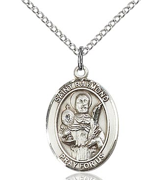 St. Raymond Nonnatus Medal 8091SS/18S