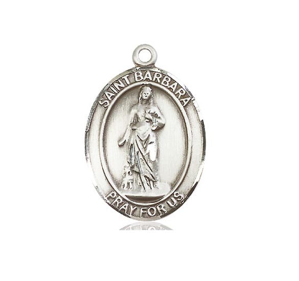 St. Barbara Medal 8006SS/18S