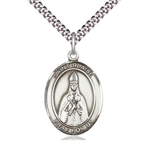 St. Blaise Medal 8010SS/18S
