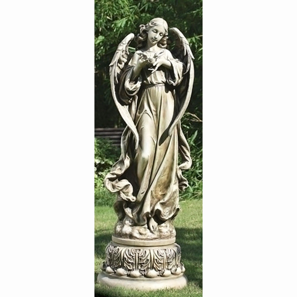 47 inch Garden Angel with Dove - no. 47624