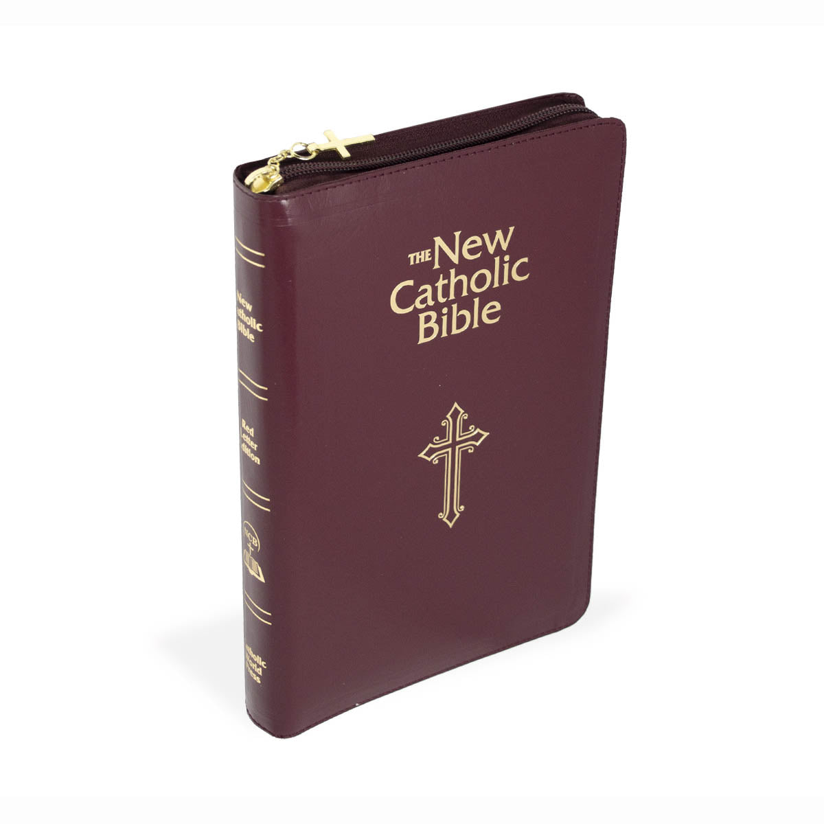 New Catholic Bible: Gift and Award Bible Burgundy