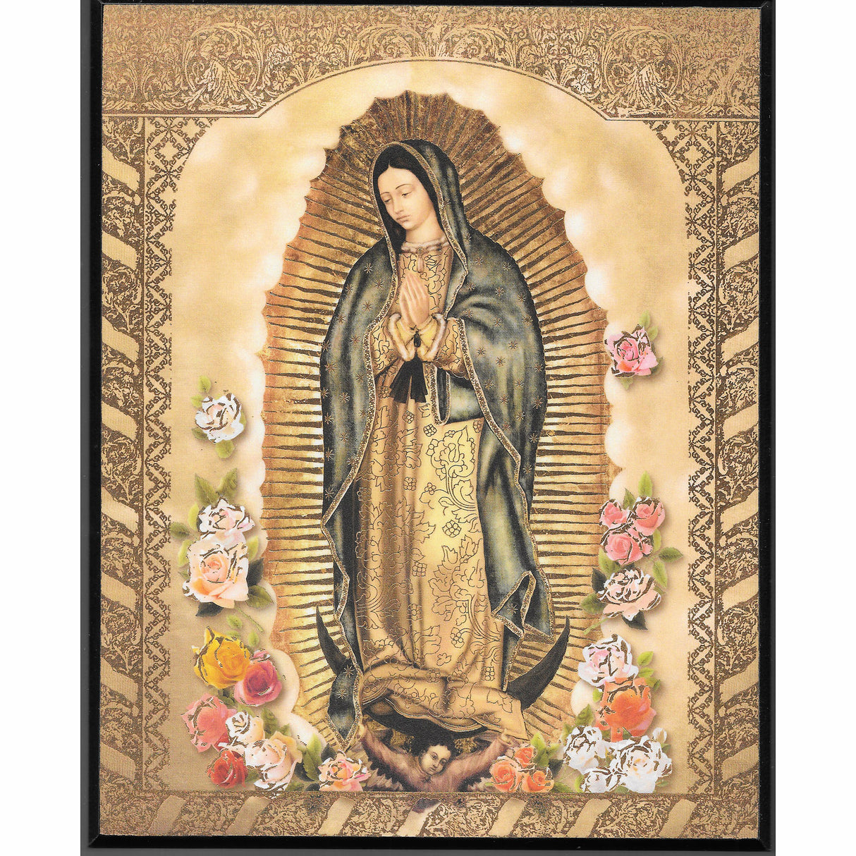 Our Lady of Guadalupe 8x10 Plaque 070L