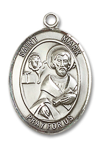 St. Mark Sterling Silver Medal 8070SS/18S
