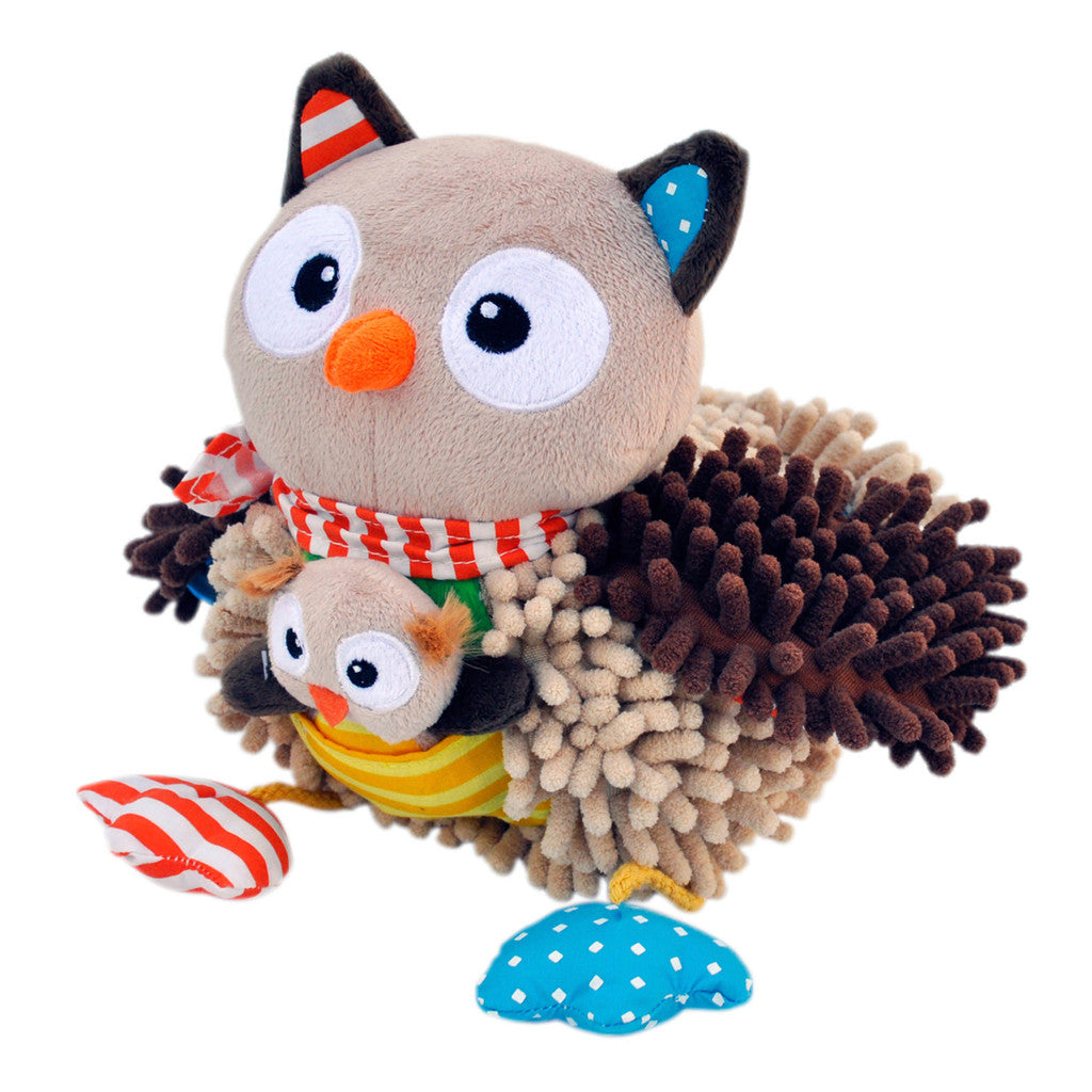 Olivia the Owl Plush - Says "Guardian Angel" Prayer