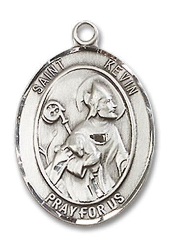 St. Kevin Sterling Silver Medal 8062SS/18S