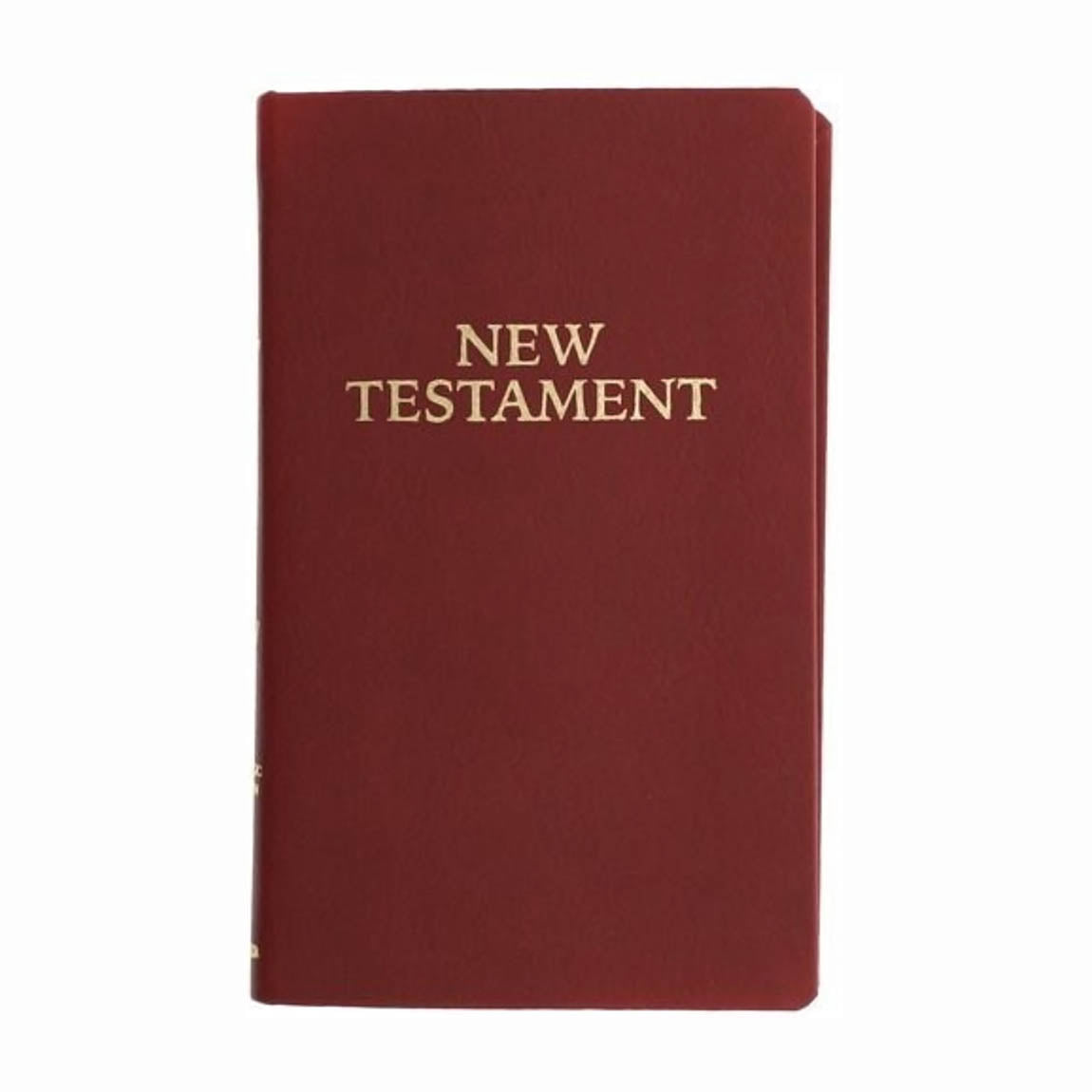 Pocket RSV New Testament Burgundy Simulated Leather