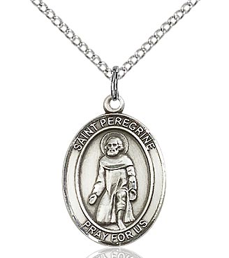 St. Peregrine Sterling Silver Medal 8088SS/18S