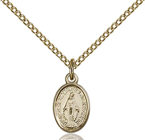 Gold Filled Miraculous Pendant 0702MGF/18GF