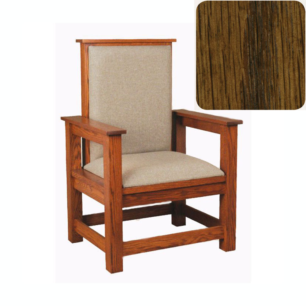 Dark Oak Celebrant Chair 743