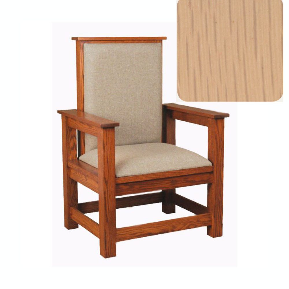 Limed Oak Celebrant Chair 743