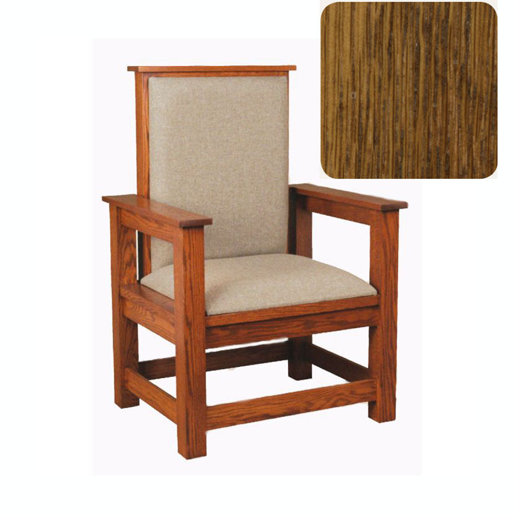 Medium Oak Celebrant Chair 743