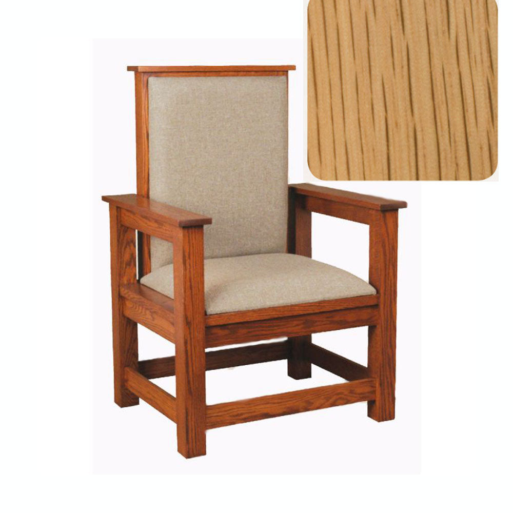 Natural Oak Celebrant Chair 743