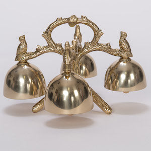 4 Bell Brass Sanctuary Hand Bells no.H-25