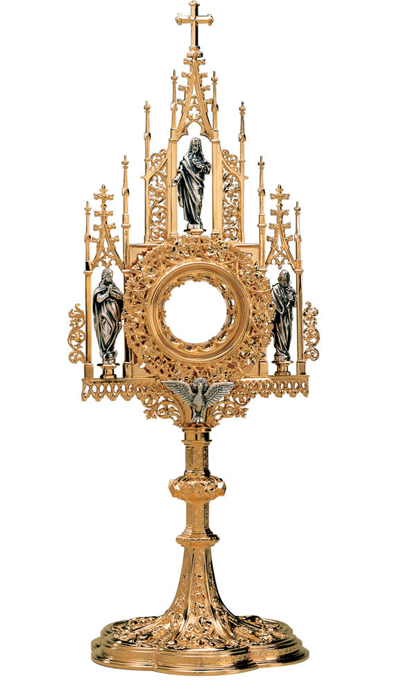 Three Virtues Gothic Monstrance no. 7281