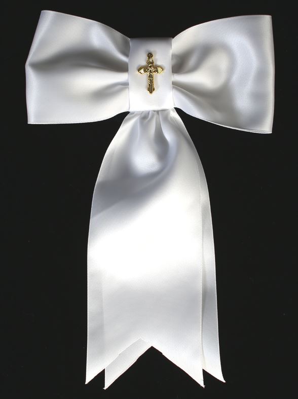 First Communion Armband with Crucifix Pin