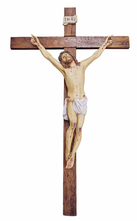 33 inch Christ in Agony Crucifix - no. C1211