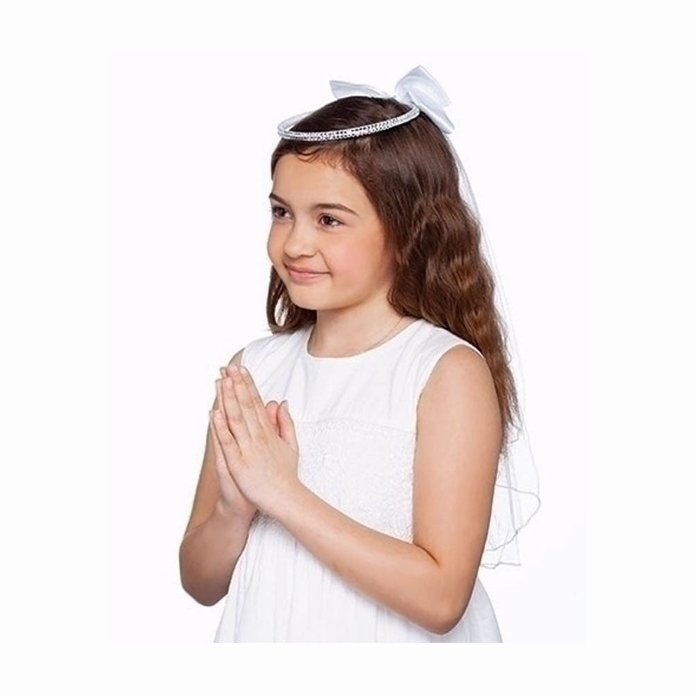 Olivia Crown Style First Communion Veil