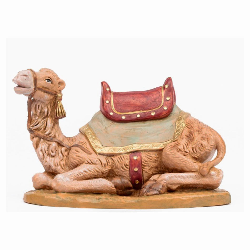 7-1/2 inch scale Fontanini Seated Camel - no. 52843