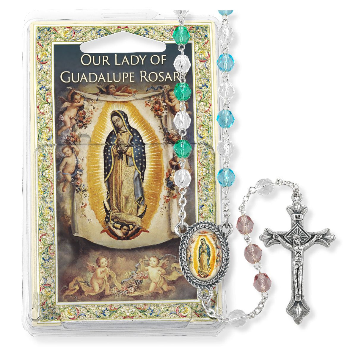 Our Lady Guadalupe Pro Life Specialty Rosary 132-221