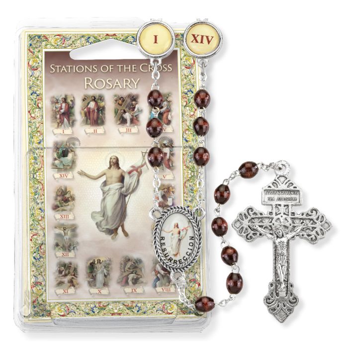 Stations of the Cross Specialty Rosary 132-148