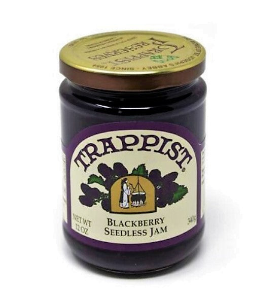 Trappist Blackberry Seedless Jam 12 oz