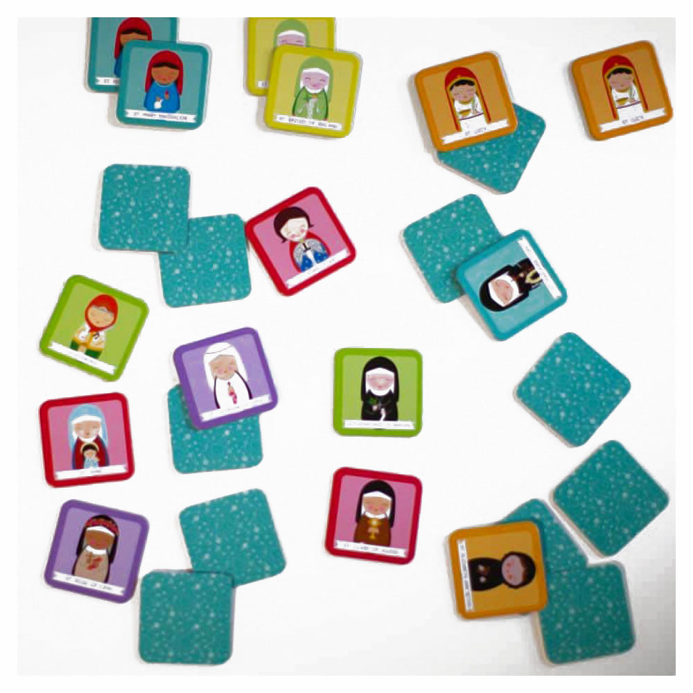 Memory Match Card Game: Wonderful Women Series 2