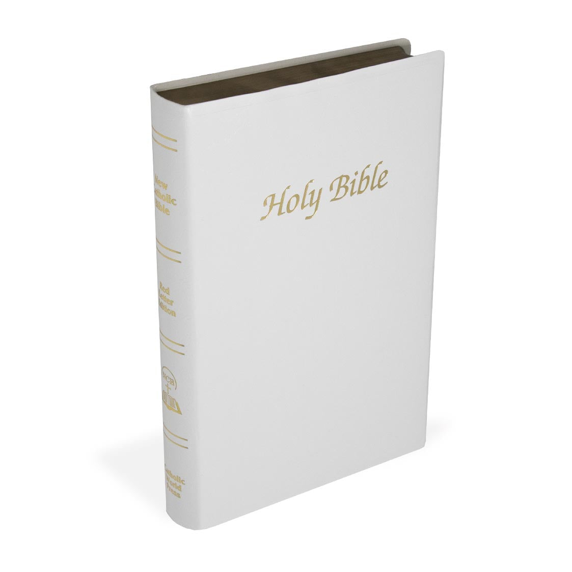 NCB First Communion Bible - White