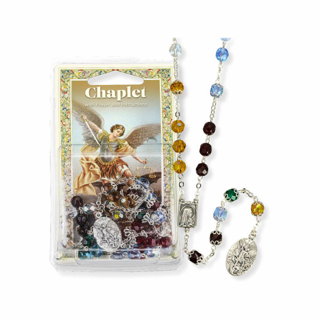St. Michael the Archangel Chaplet with Card 092X