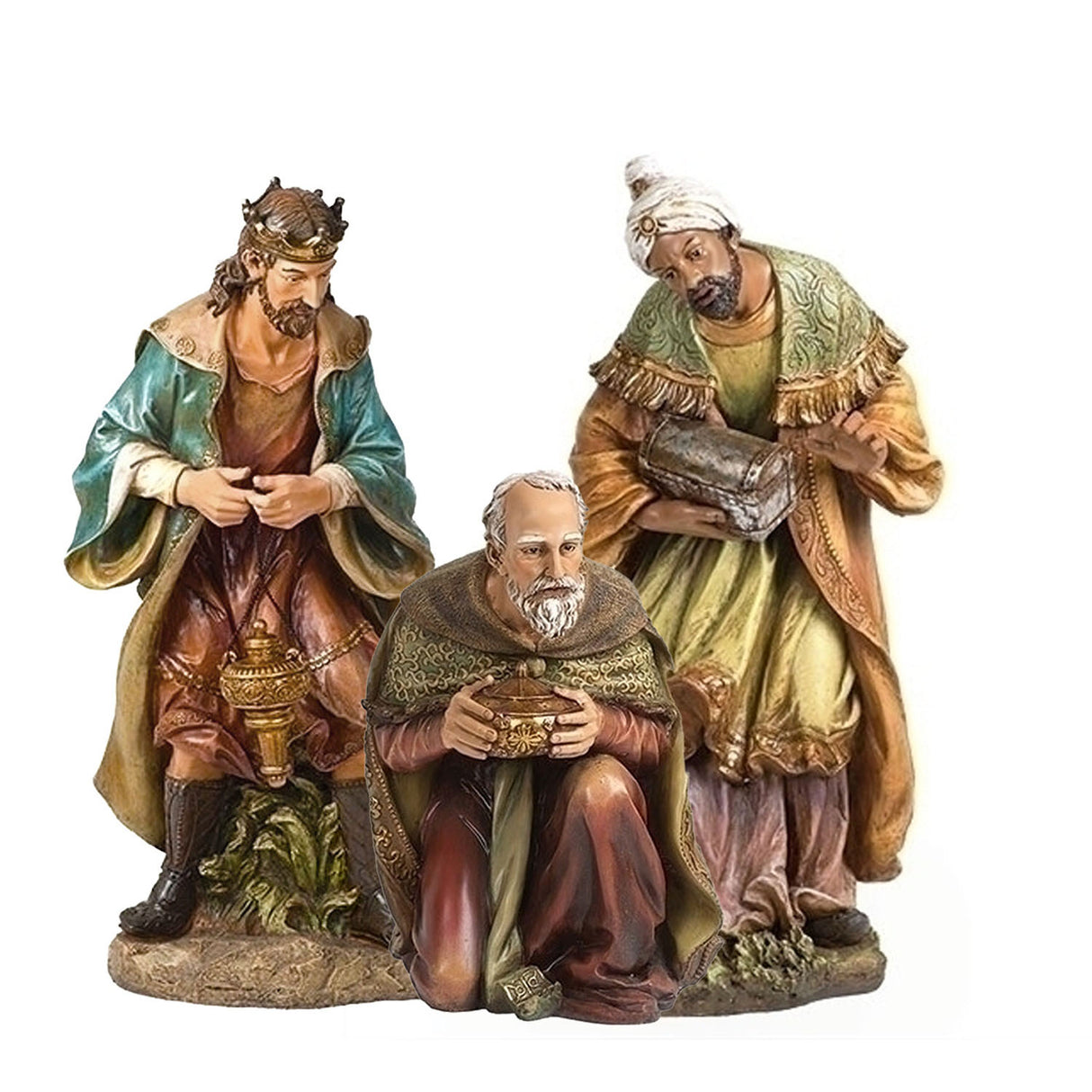38 inch scale Full Color Three Kings Outdoor Figures