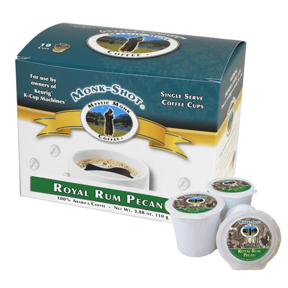 Monk-Shots Royal Rum Pecan K Cup