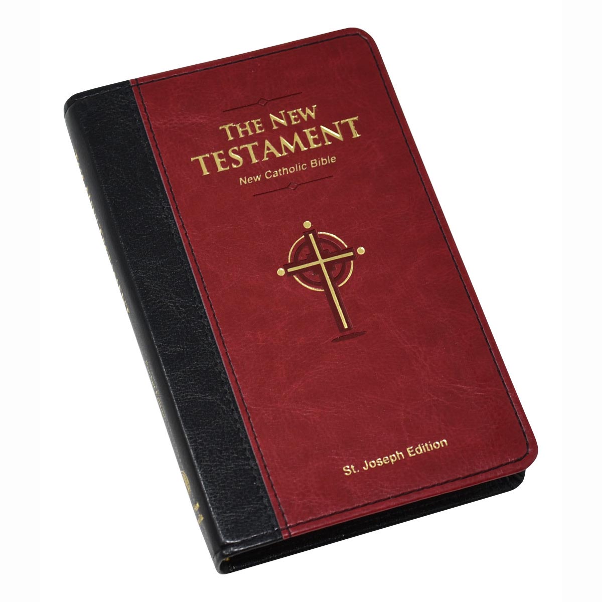 New Testament (Pocket Size) New Catholic Version - Burgundy