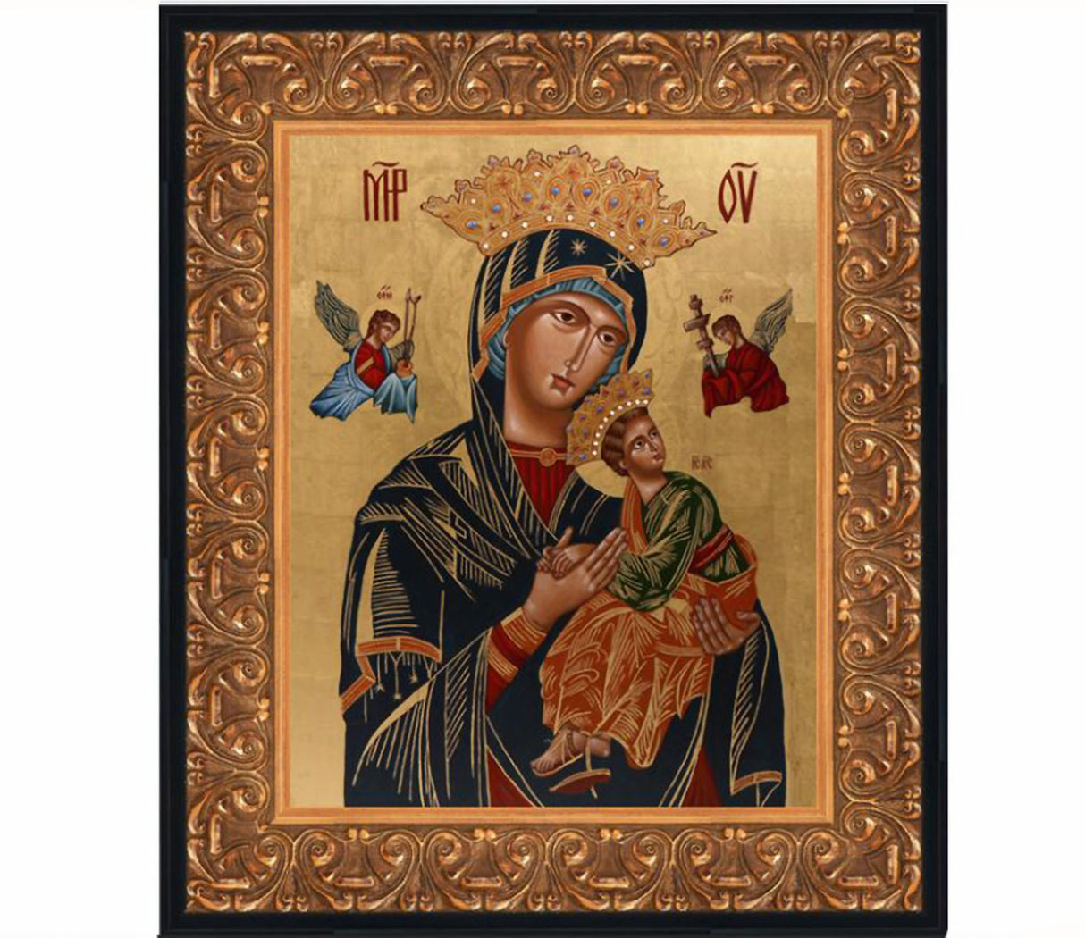 Our Lady of Perpetual Help Framed Canvas