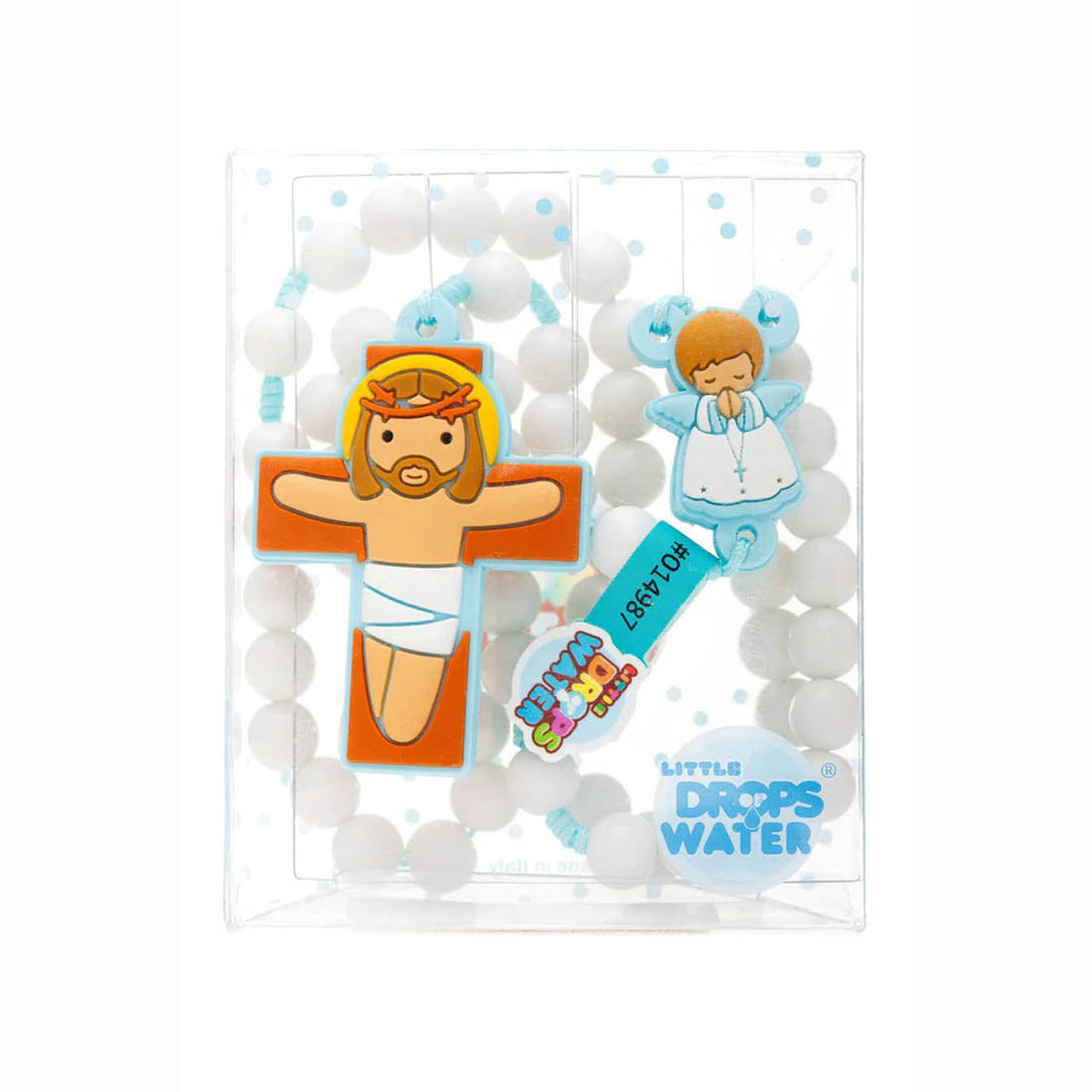 Little Drops of Water Blue Angel Baby Rosary