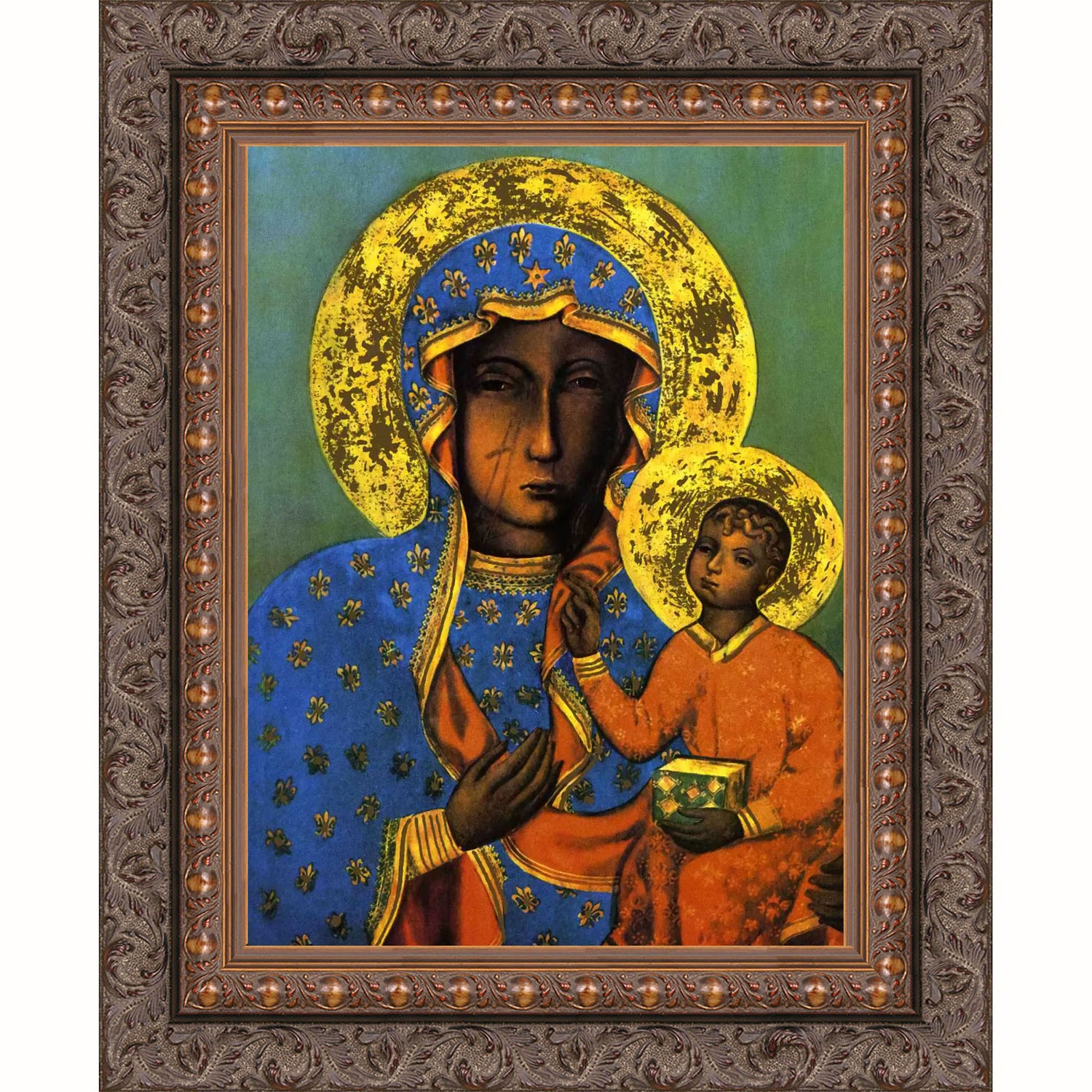 Our Lady of Cheztochowa Framed Gallery Canvas