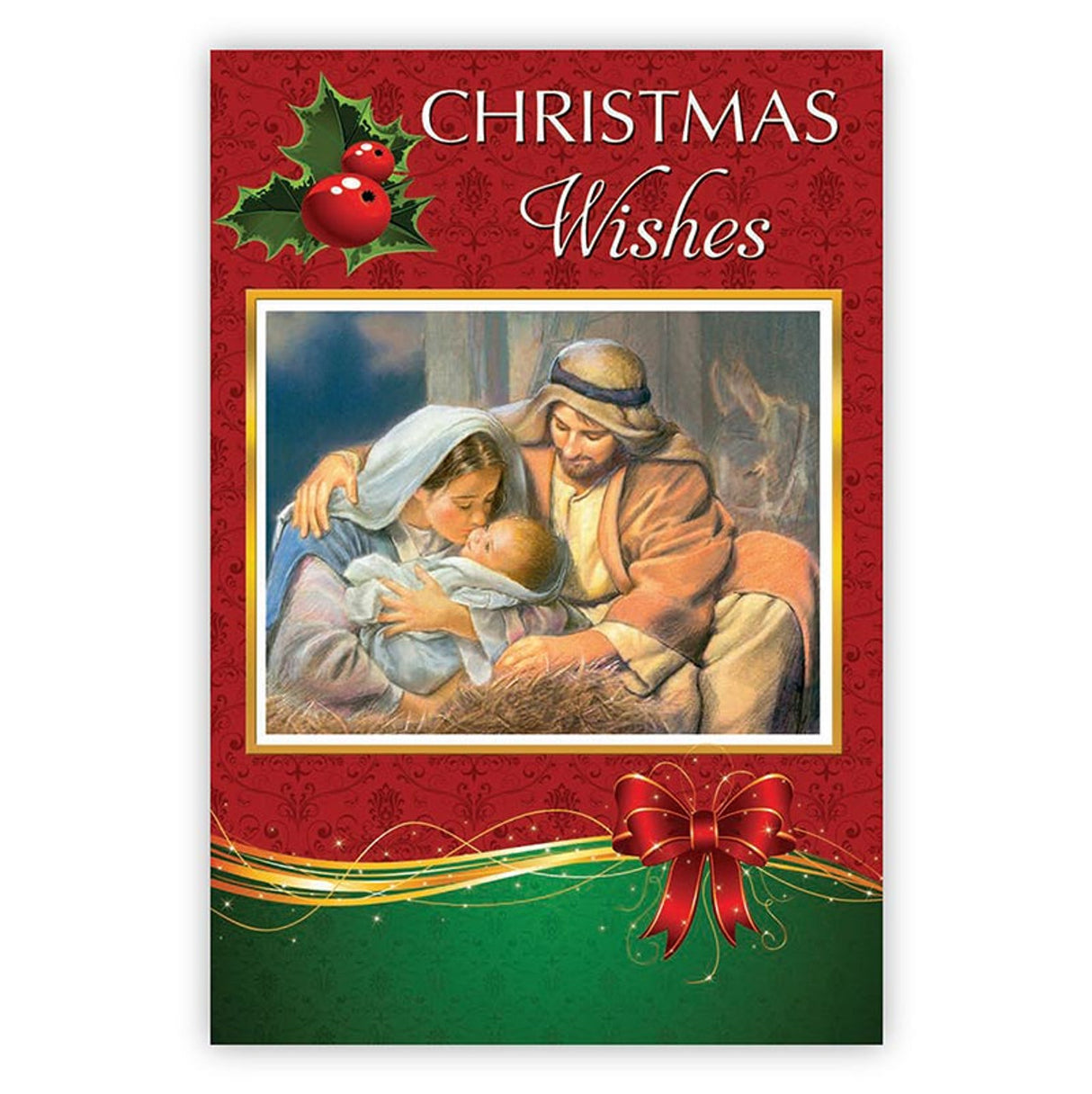 4 Assorted Boxed Religious Christmas Cards N5901