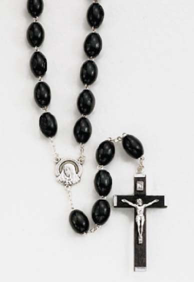 Black Wood Family Rosary