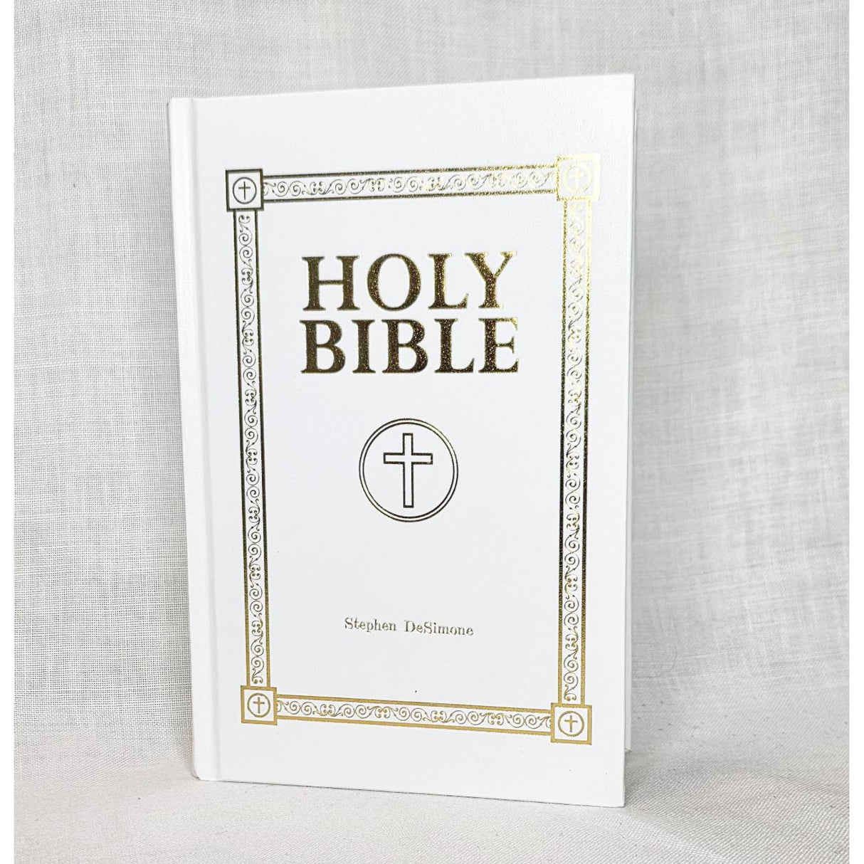 Douay Rheims White Communion Gift Bible