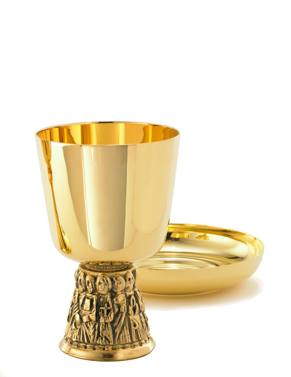 Apostolic Base Chalice with Paten A2504G