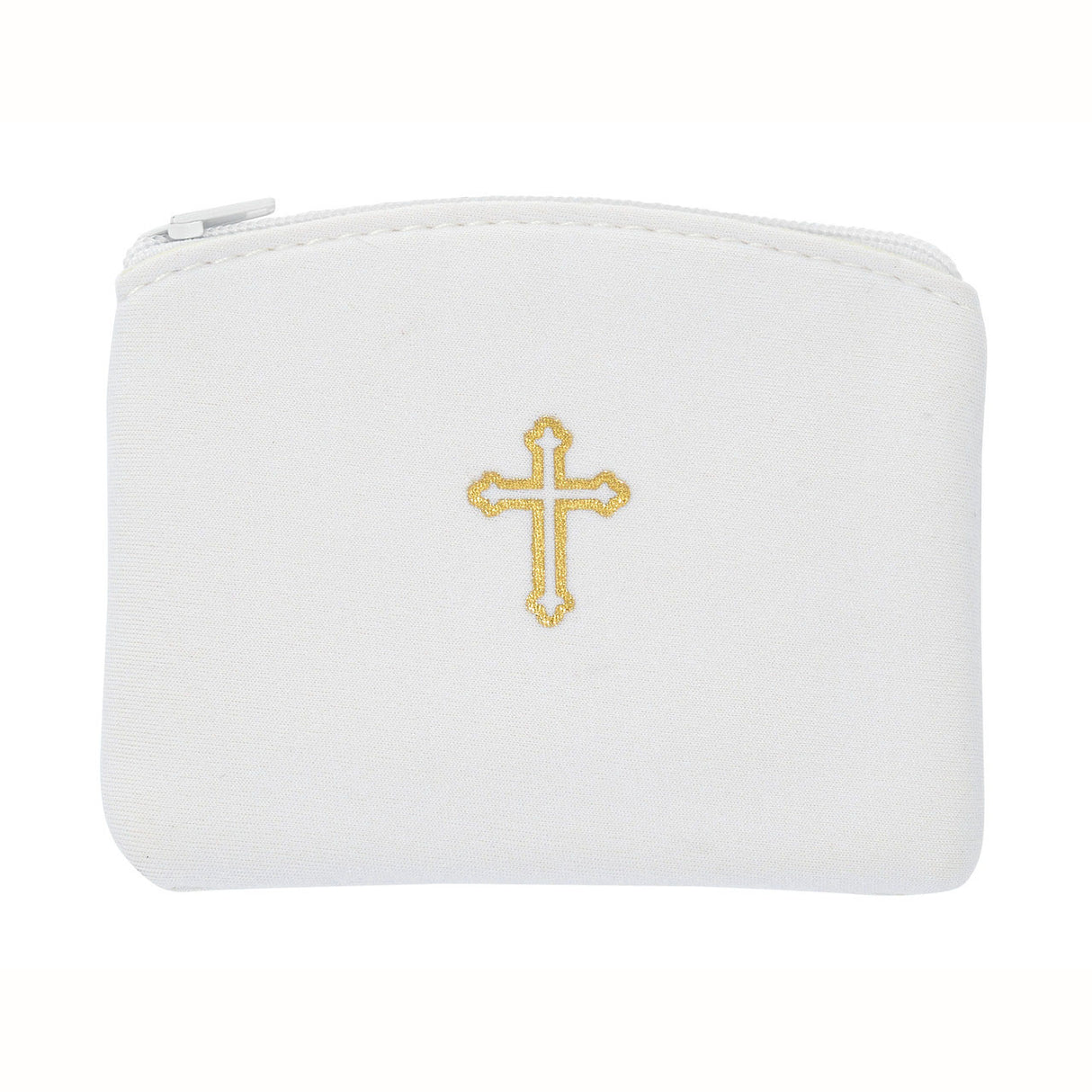 White Neoprene Rosary Case RP25