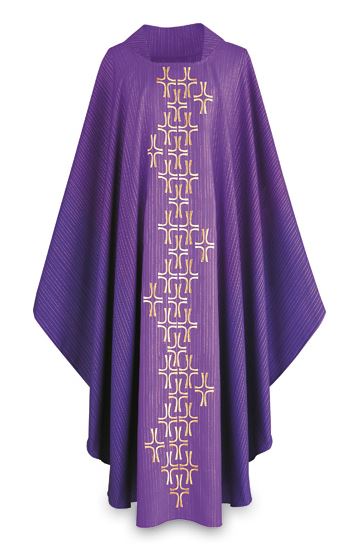 Multi Cross Gothic Chasuble no. 3449