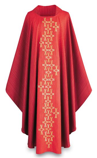 Multi Cross Gothic Chasuble no. 3449