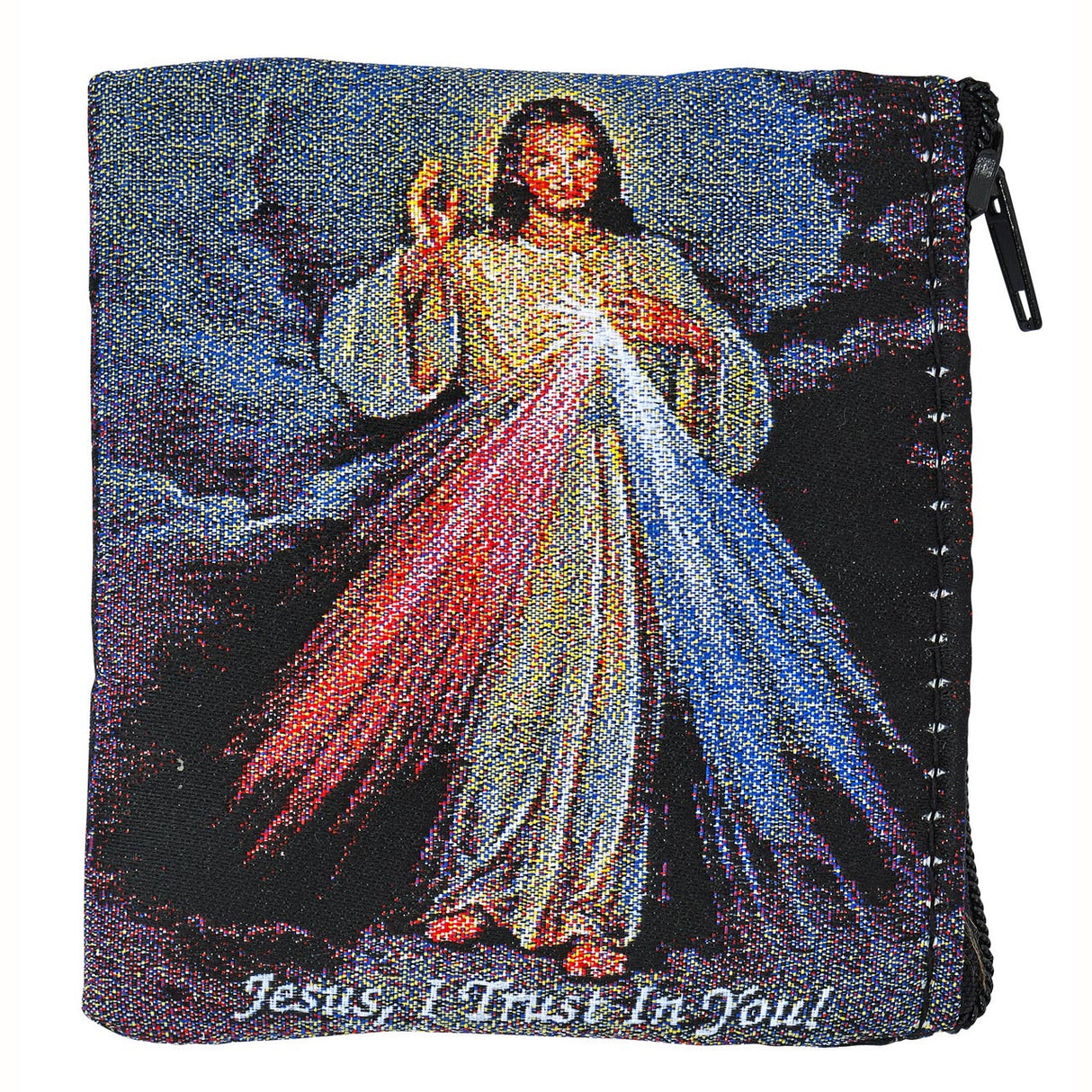 Divine Mercy Tapestry Rosary Case RP6