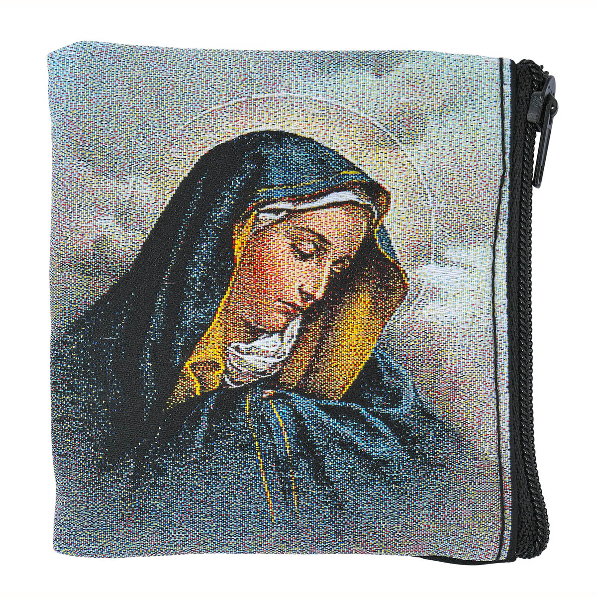 Our Lady of Sorrows Tapestry Rosary Case RP7