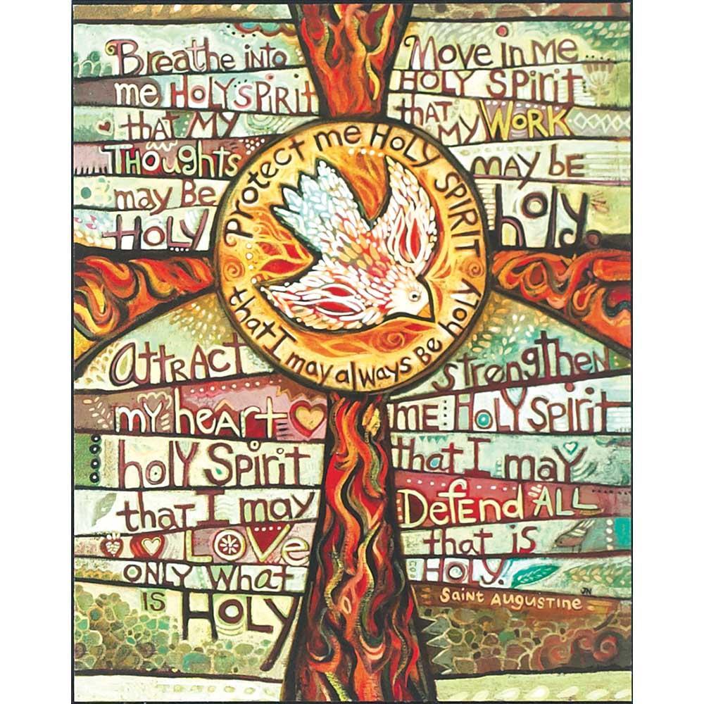 Protect Me Holy Spirit 8x10 Wall Plaque