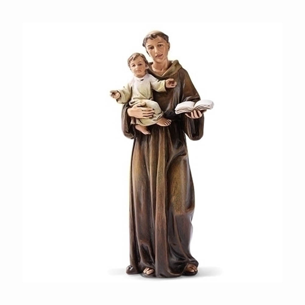 Saint Anthony Statue - 6 inches tall - from the Joseph Studio Collection