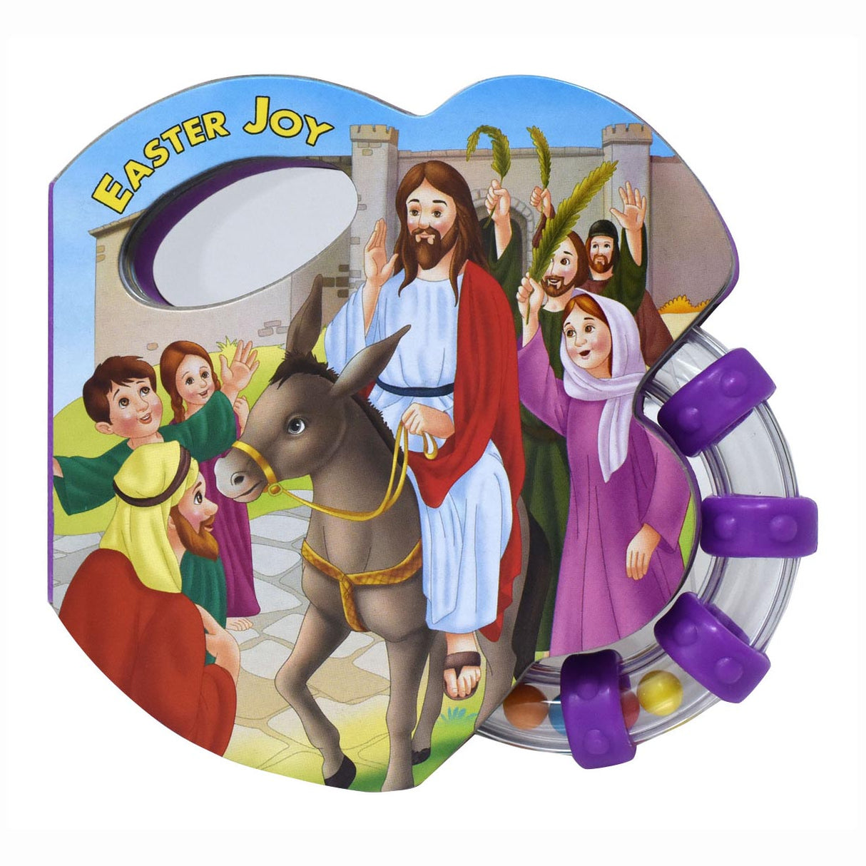 Easter Joy Rattle Book - no. 985/22