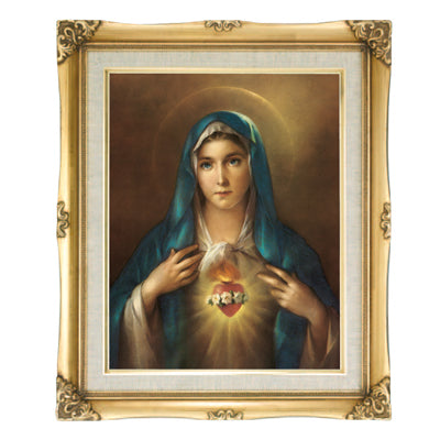 Simeone Immaculate Heart of Mary Framed