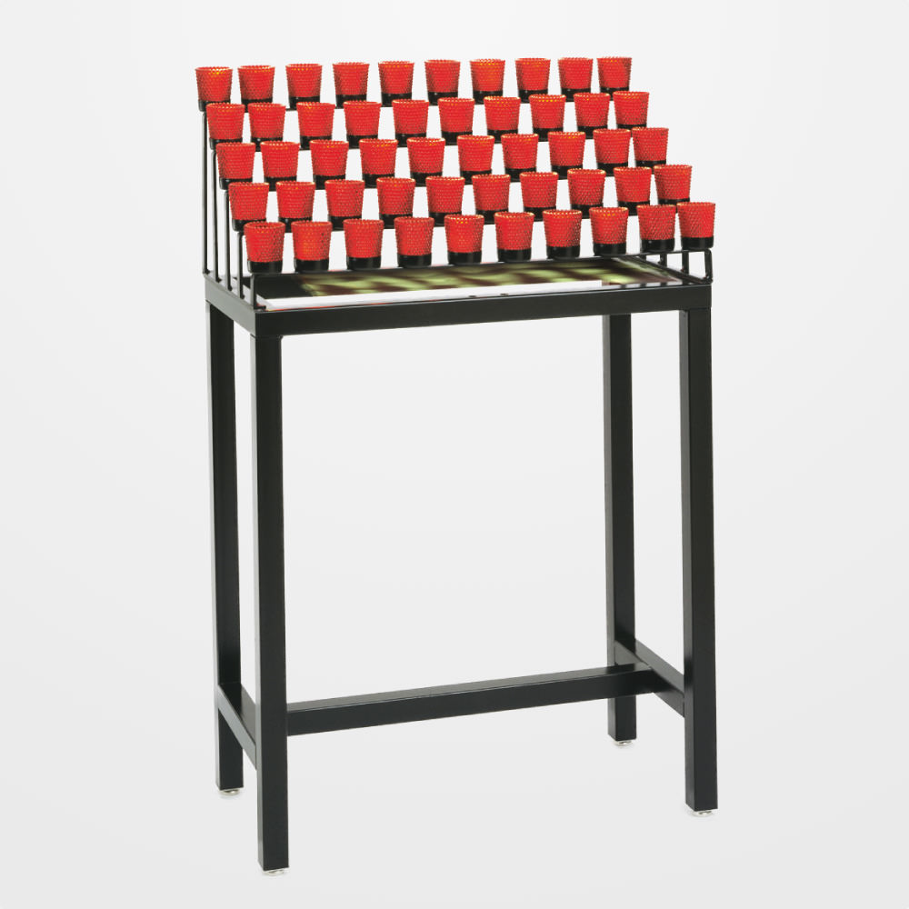 Open Top 50 light Votive Stand - no. 19x49