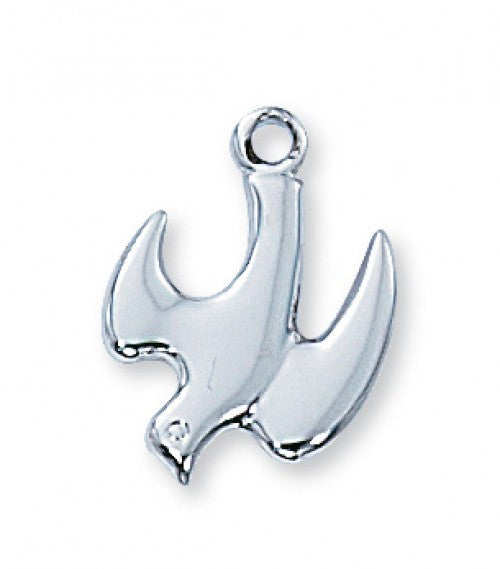 Sterling Silver Dove Pendant L394